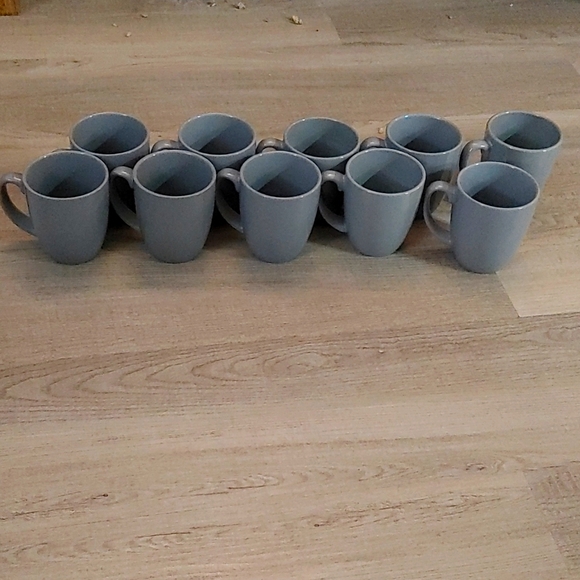 Corelle Coordinates Stoneware 12 oz Coffee Cups Mugs Light Blue Country Lot Of 1 - Picture 1 of 3